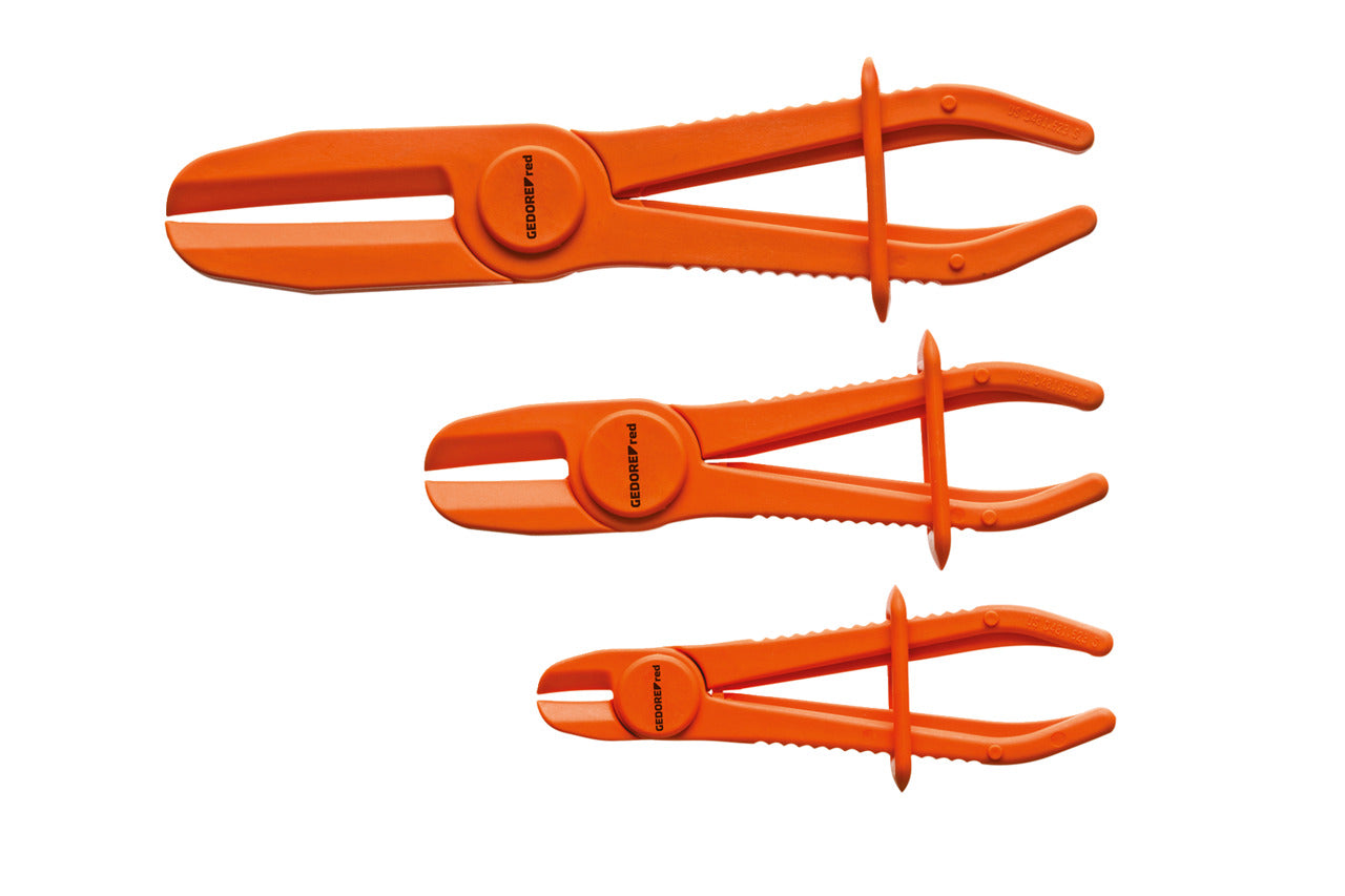 GEDORE red R15151000 - Jeu de pinces à colliers pour tuyaux flexibles, Ø 0-60 mm, 3 pièces