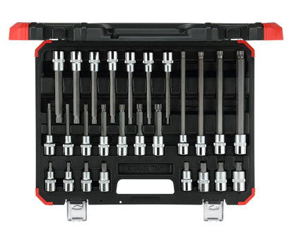 GEDORE red R68003026 - Jeu de douilles tournevis XZN 1/2", 26 pièces