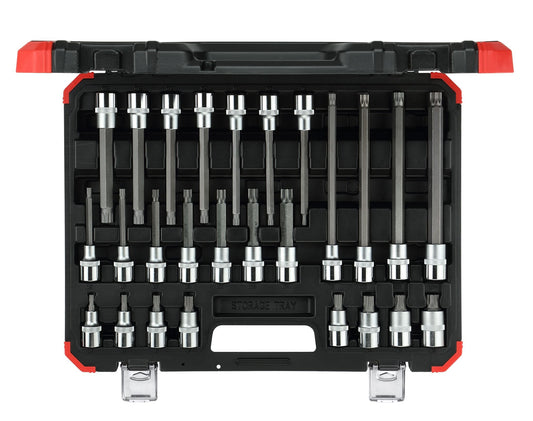 GEDORE red R68003026 - Jeu de douilles tournevis XZN 1/2", 26 pièces