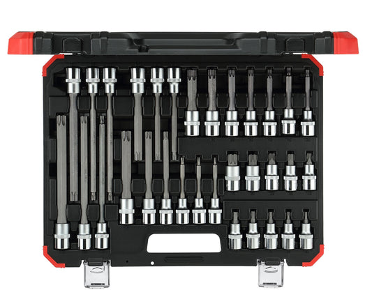 GEDORE red R68003032 - Jeu de douilles tournevis TORX 1/2", 32 pièces