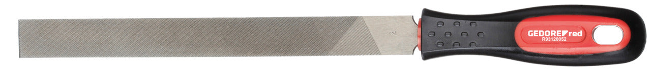 GEDORE red R93120052 - Lime plate, demi-fine 2, L=310 mm, manche bi-composant