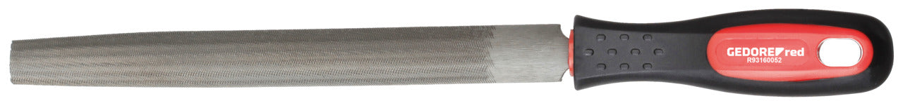GEDORE red R93160052 - Lime demi-ronde, grain moyen 2, L=310 mm, manche bi-matière