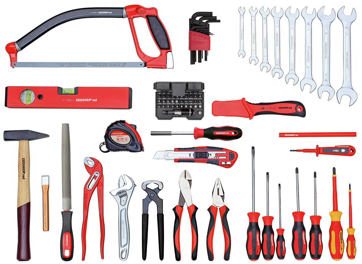 GEDORE red R21650072 - Jeu d'outils BASIC avec mallette, 72 pièces