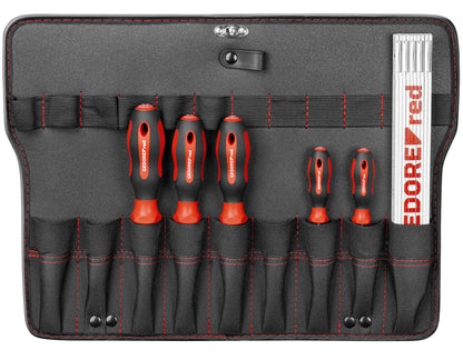 GEDORE red R21652057 - Mallette à outils AZUBI L avec assortiment de 57 outils