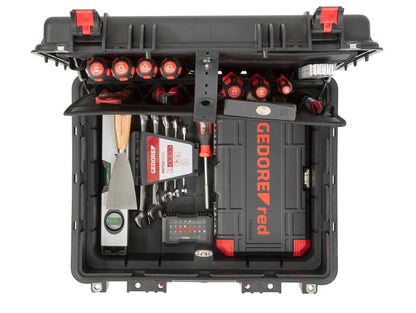 GEDORE red R21652101 - Mallette à outils MASTER XL avec assortiment de 101 outils