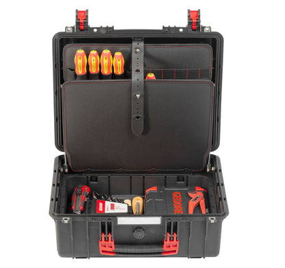 GEDORE red R21652089 - Mallette à outils avec assortiment de 89 outils pour électriciens