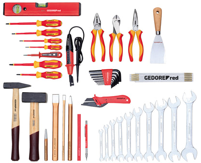 GEDORE red R21000042 - Jeu d'outils ÉLECTRIQUE 42 pièces