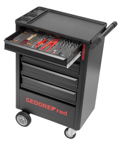 GEDORE red R20152205 - Chariot à outils GEDWorker 5 tiroirs
