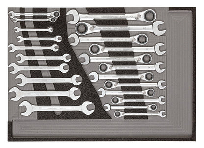 GEDORE red R21560005 - Chariot d'atelier MECHANIC avec assortiment de 129 outils