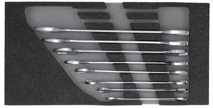 GEDORE red R22150001 - Jeu de clés plates à double ouverture, module CT 2/6, 8 pièces
