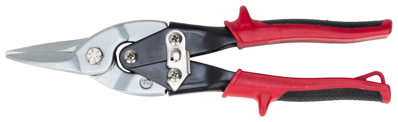 GEDORE red R93310141 - Cisaille à tôle IDEAL, 250 mm de long, coupe droite, avec démultiplication.