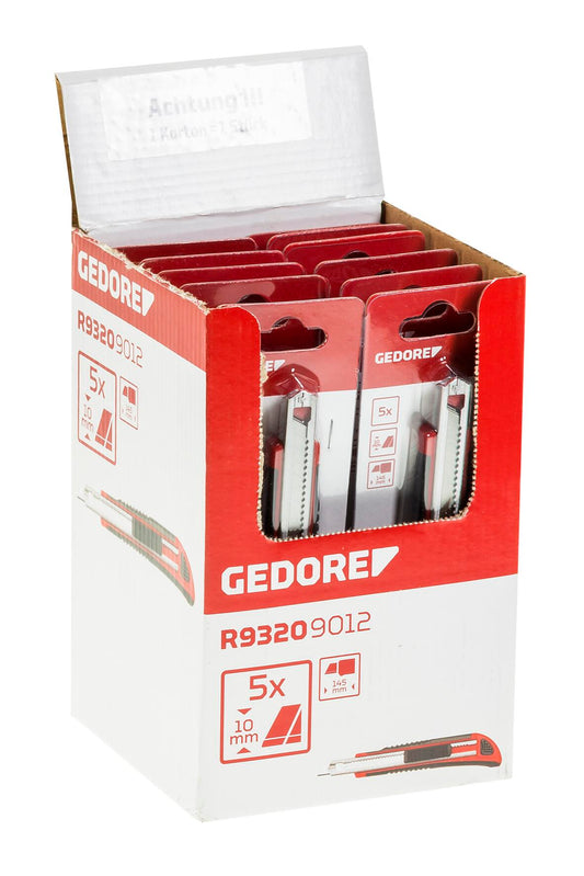 GEDORE red R93209012 - Présentoir de point de vente avec 10 cutters de 9 mm