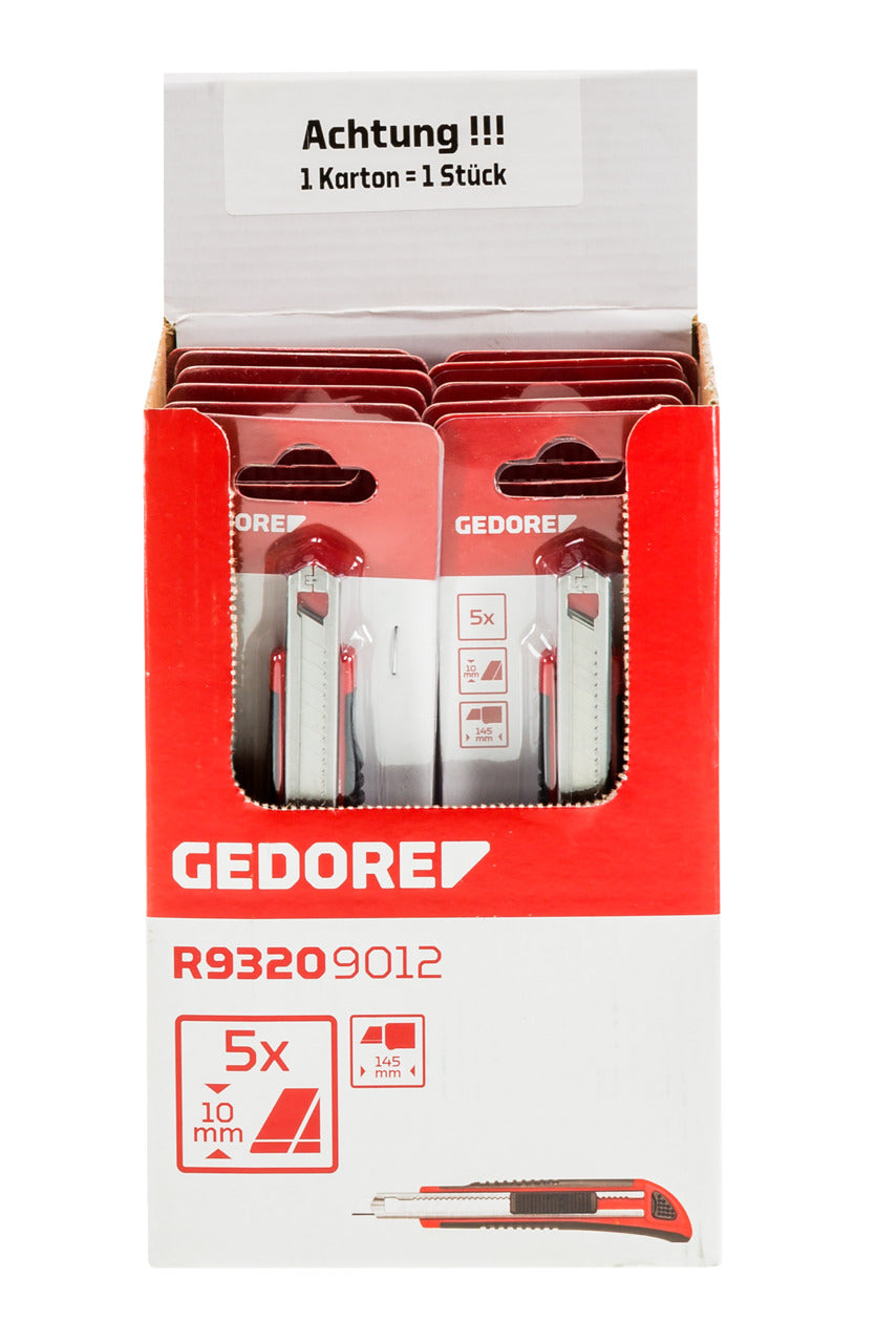 GEDORE red R93209012 - Présentoir de point de vente avec 10 cutters de 9 mm