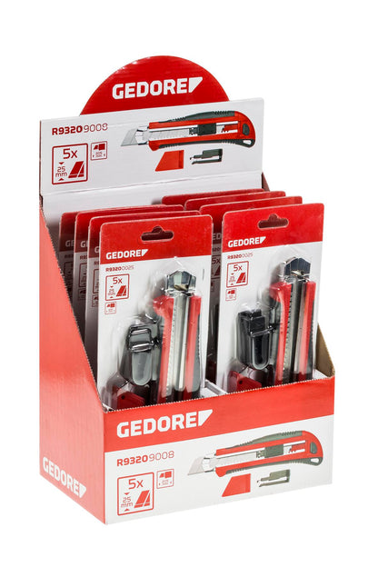GEDORE red R93209008 - Présentoir de point de vente avec 8 cutters de 25 mm