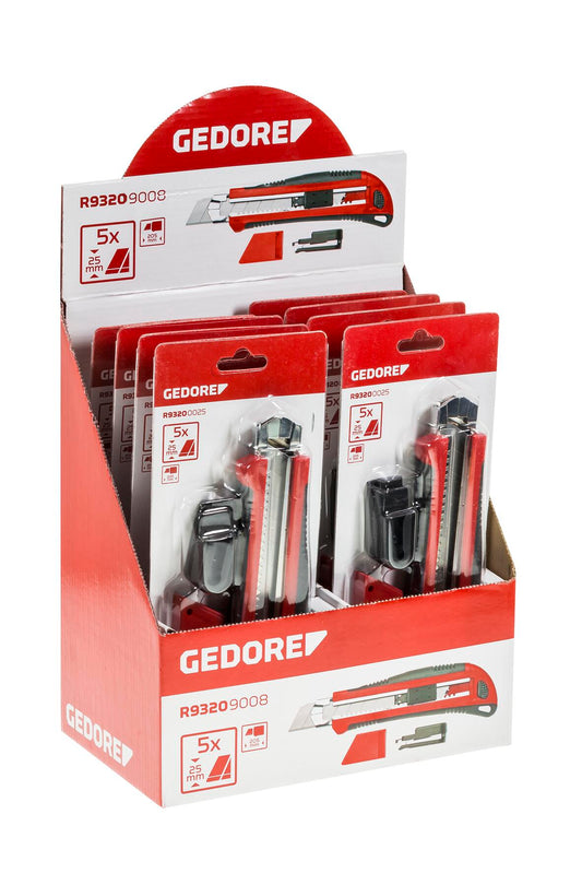 GEDORE red R93209008 - Présentoir de point de vente avec 8 cutters de 25 mm