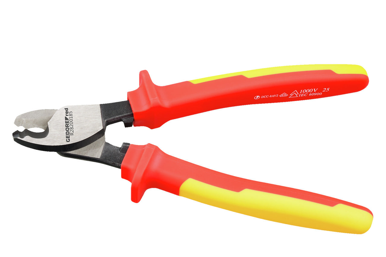 Tijera aislada VDE para cortar cables 210mm (vista 5)