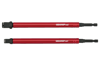 GEDORE red R47112002 - Jeu de 2 rallonges pour clés à douille avec tube de protection