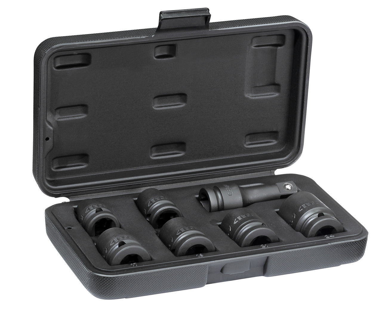 GEDORE K 19-007 - Jeu de douilles à chocs 1/2", de 10 à 24 mm