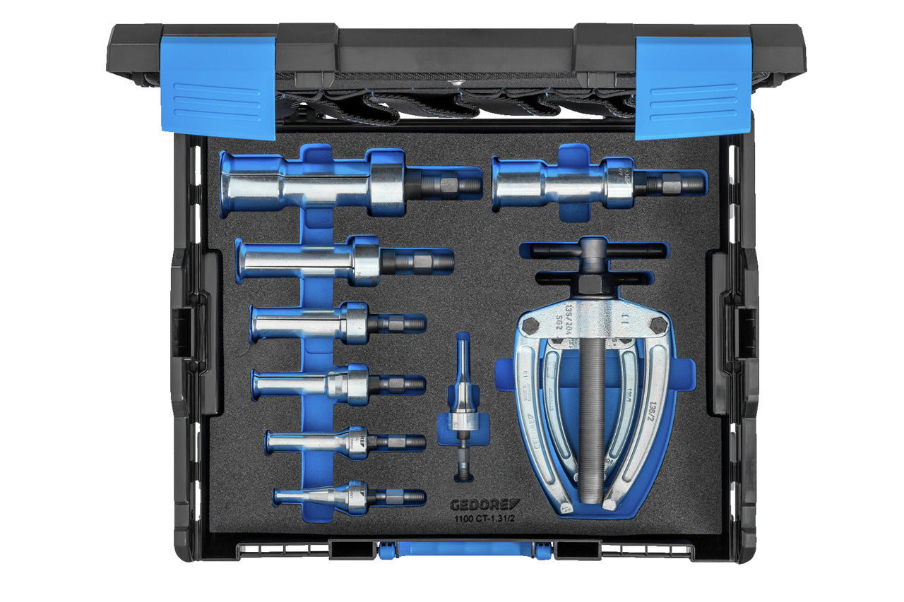 GEDORE 1100-1.31/2 - Surtido de extractores de rodamientos, en maleta L-BOXX 136 (3461777)