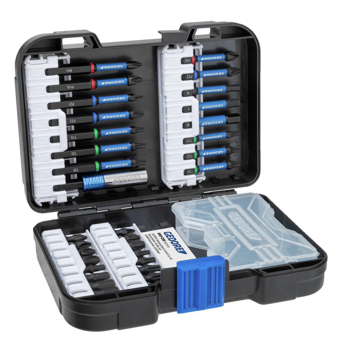 Jeu de 32 embouts de torsion de 1/4 po