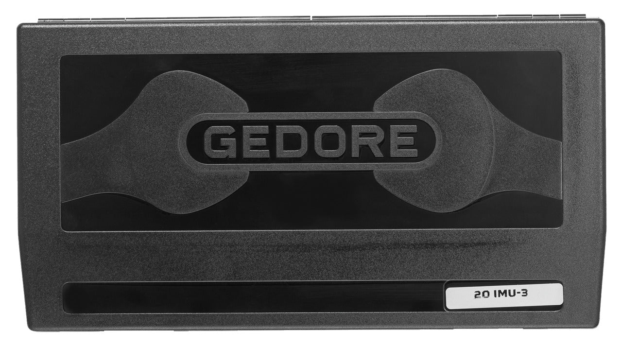 Juego de vasos hexagonales de 1/4" Gedore 20 IMU-3
