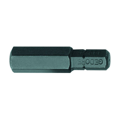 885 3 - Broca de destornillador 5/16" hexagonal de 3 mm: Punta de destornillador hexagonal corta con vástago cuadrado