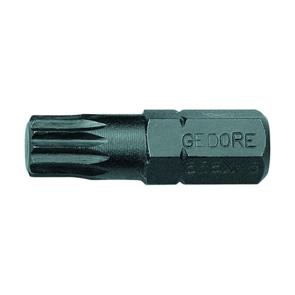 885 X 5 - Broca de destornillador 5/16" XZN M5: Punta de destornillador con estría multilobular y vástago hexagonal