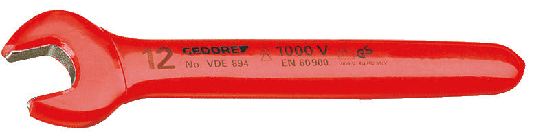 VDE 894 12 - Llave Fija VDE 12 mm