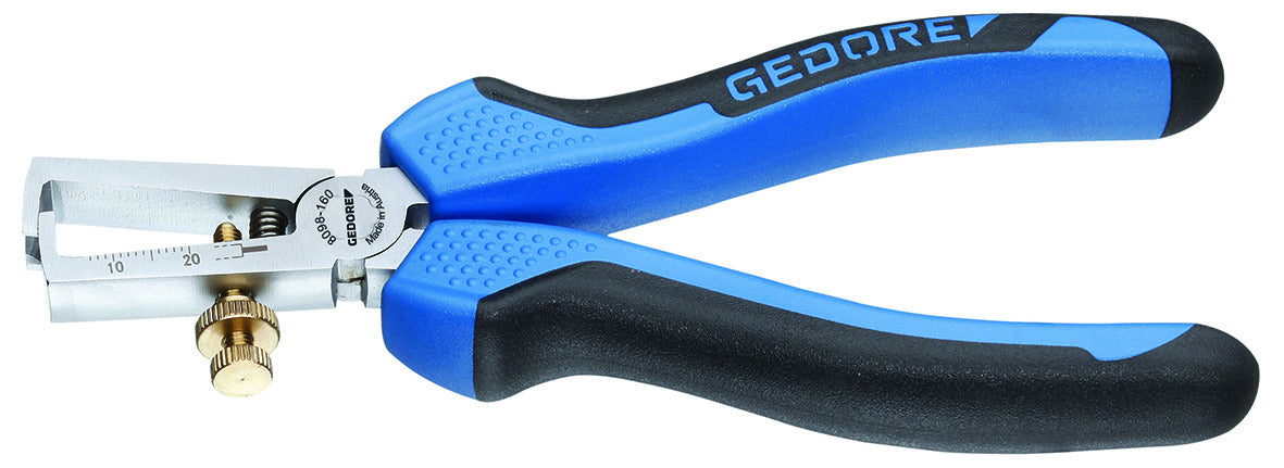 Alicate pelacables Gedore 8098-160 JC, tornillo de ajuste