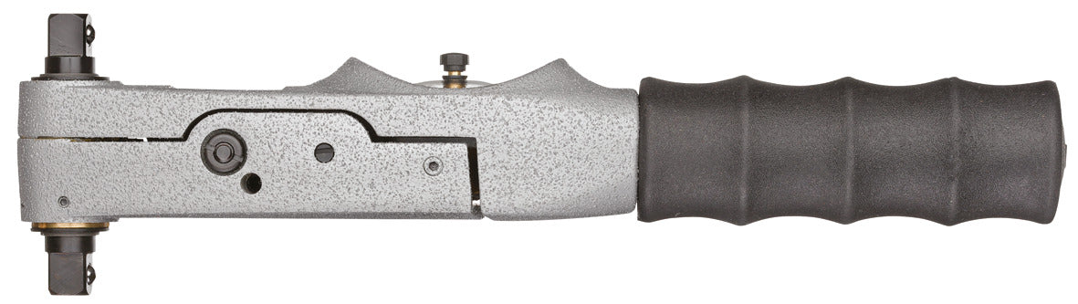 Llave dinamométrica de dial Gedore ADS 25 vista lateral del cuerpo de aluminio