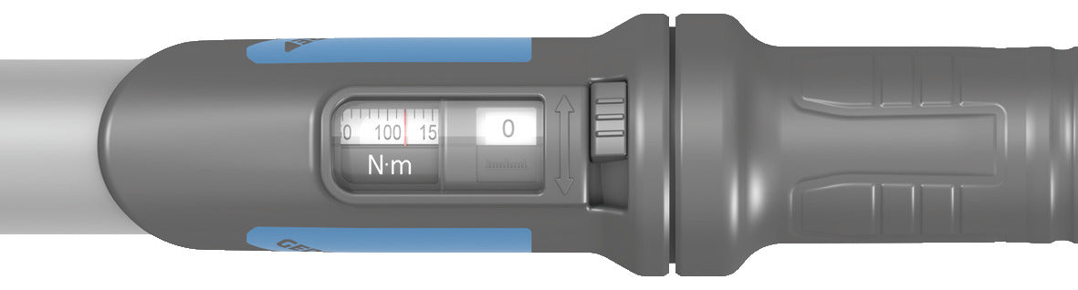 Detalle de la escala en N·m de la Dremaster K DMK 200