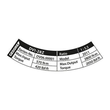 GEDORE DVI-28Z - Dremoplus ALU 2.800 N.m. x5,5 (2653273)