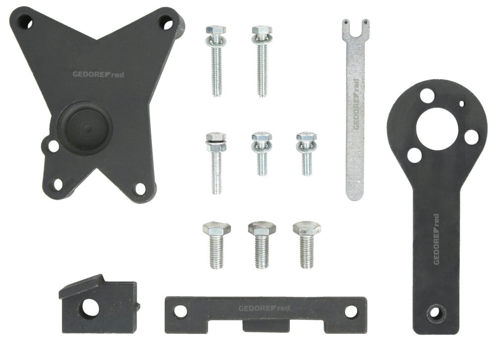 Despiece del juego de bloqueo GEDORE R15003014 para Fiat 1.2 1.4 8V