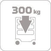 Carro GEDORE WSL-M6 con capacidad de carga total de 300 kg