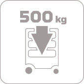 Carro GEDORE WHL-L7 móvil con capacidad de carga de 500 kg