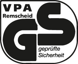 Sello GS de seguridad probada VPA Remscheid, hacha Ochsenkopf GOLD