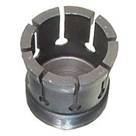 KL-0042-9061 - Tamaño de la pinza. 6, Ø 56-60 mm: Casquillo metálico ranurado con muescas verticales y base cónica