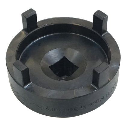 KL-0326-20 - Llave de pasador Mercedes Clase M rótula: Casquillo negro con cuatro salientes rectangulares
