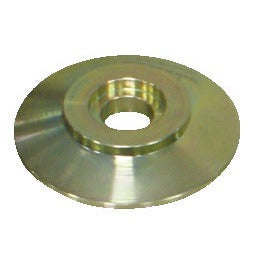 KL-0214-2201 - Pieza de presión Ø89,5: Disco metálico con reborde central hueco y base plana circular
