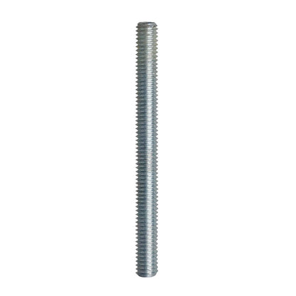 KL-0186-1235-4 - Tornillo de fijación M6 x 65: Varilla roscada metálica larga y recta, acabado galvanizado
