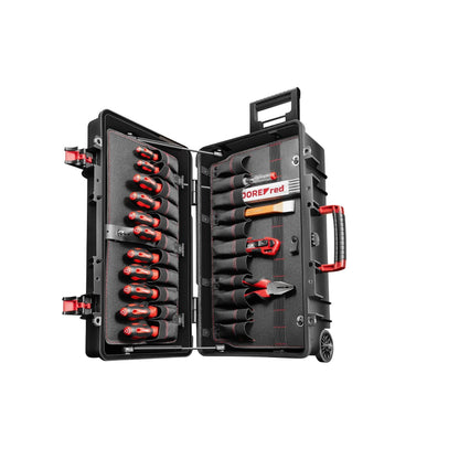 GEDORE red R21902124 - Chariot à outils MASTER XXL avec assortiment de 124 outils