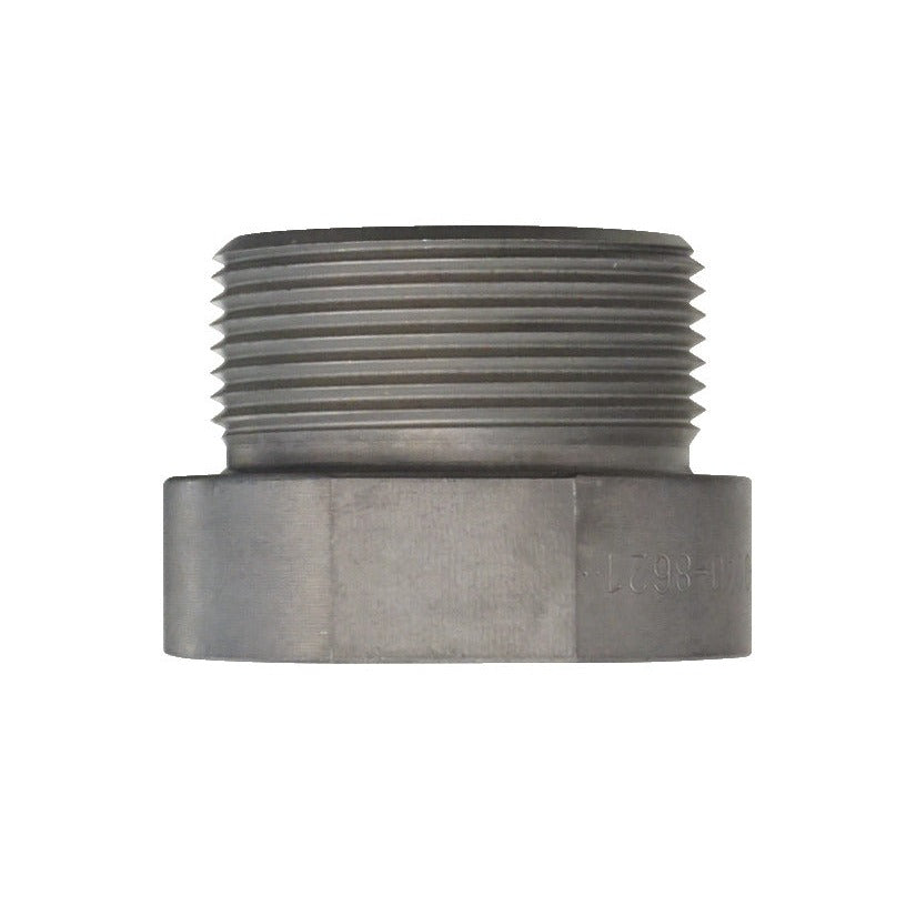 KL-0040-8621 - Adaptador de presión: Adaptador metálico roscado con base hexagonal y grabado numérico