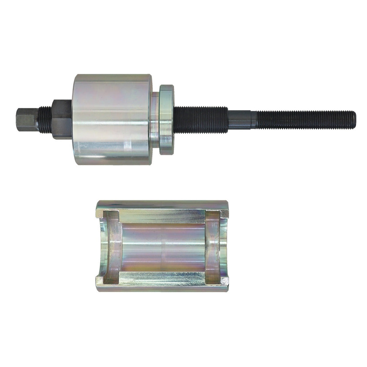 KL-0282-531 - Extractor de ruedas de cadena de distribución VW 1.2TSI: Extractor con husillo roscado