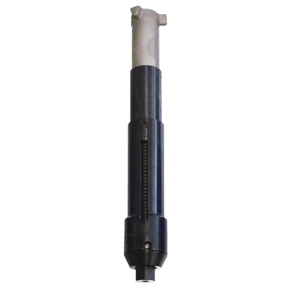 KL-0025-200 - Cilindro de sujeción corto: Herramienta cilíndrica alargada con extremo metálico y cuerpo negro