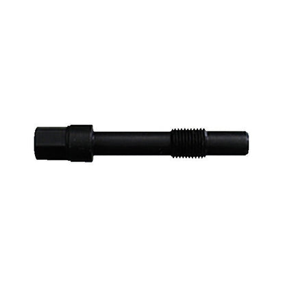 KL-0369-2740 A - Soporte M10x1 con tornillo prisionero: Varilla metálica con extremo roscado y otro liso, negra