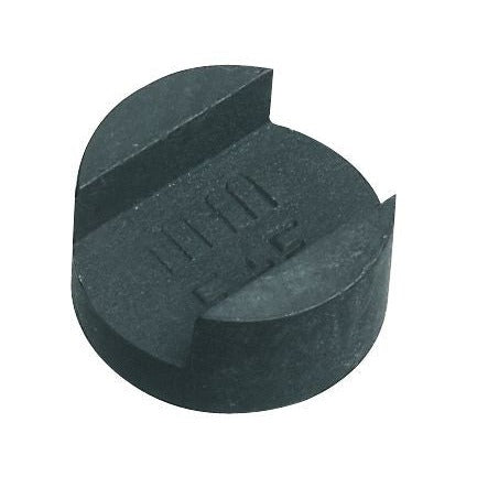 234801 - Rf 234801 Pieza de Aguste 180º: Taco de goma cilíndrico con ranura central y relieve antideslizante