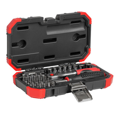 GEDORE red R33003040 - Jeu de douilles 1/4" 40 pièces BMC