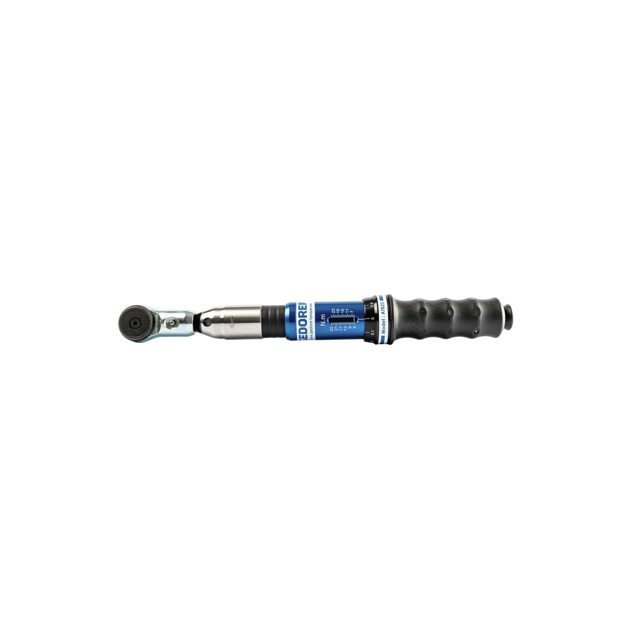 Llave dinamométrica de pandeo Gedore ATB 25 D con escala, cuadradillo 1/4", 5-25 Nm