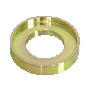 KL-1002-2103 - pieza de presión: Anillo metálico dorado con orificio central circular