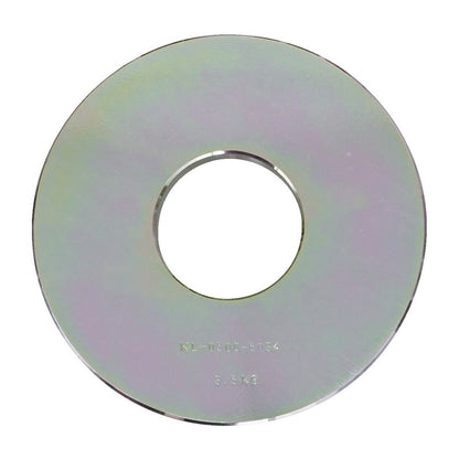 KL-0500-6034 - Peso 3,5 kg: Arandela metálica circular con orificio central y grabado numérico